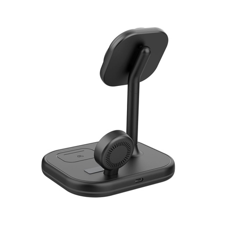 Magnetyczna Ładowarka Indukcyjna MagSafe 15W 3w1 Tech-Protect QI15W-A27 czarna