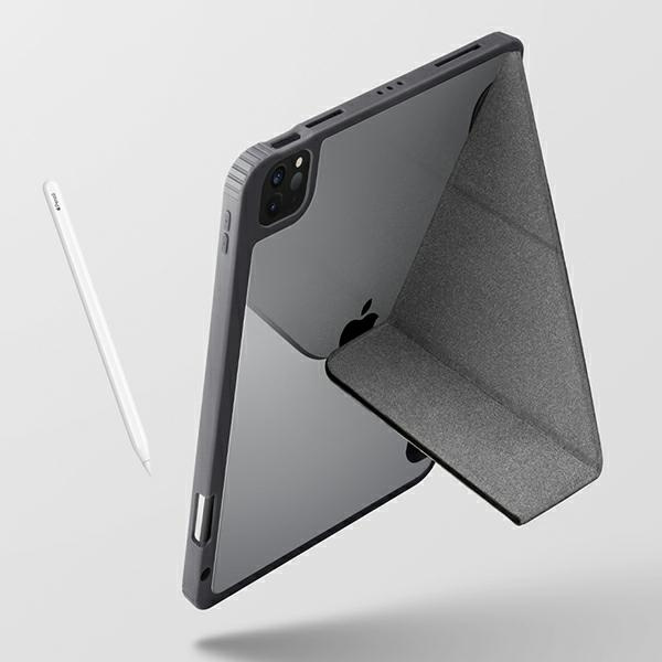 UNIQ etui Moven iPad Pro 11" (2021) Antimicrobial szary/charcoal grey