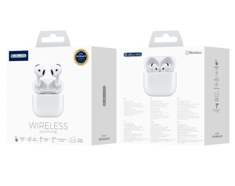 JELLICO wireless earphones AirBlue 6 White