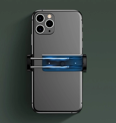 Uchwyt Samochodowy do Kratki Nawiewu / Wentylacyjnej Baseus Steel Cannon Air Outlet Car Mount (SUGP-01) czarny