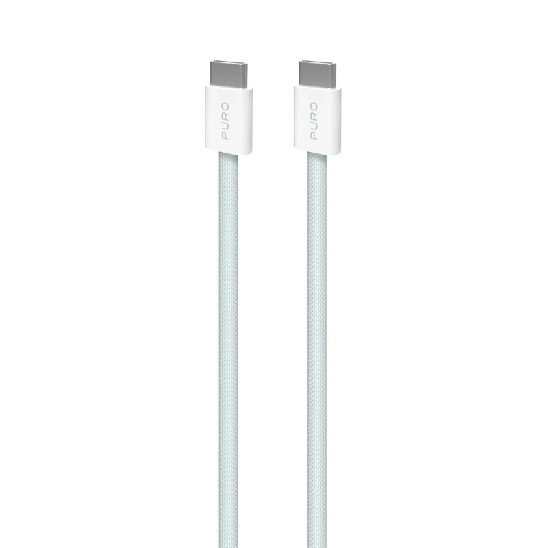Kabel Puro Fabrik USB-C - USB-C 1,5m 60W 480mbps - niebieski