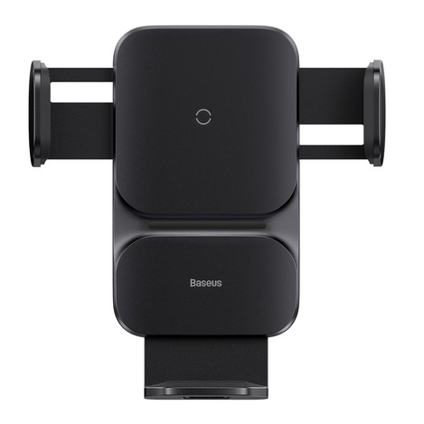 Baseus Wisdom Induktionsladegerät Autotelefonhalter für Haftnotizen schwarz (CGZX000001)