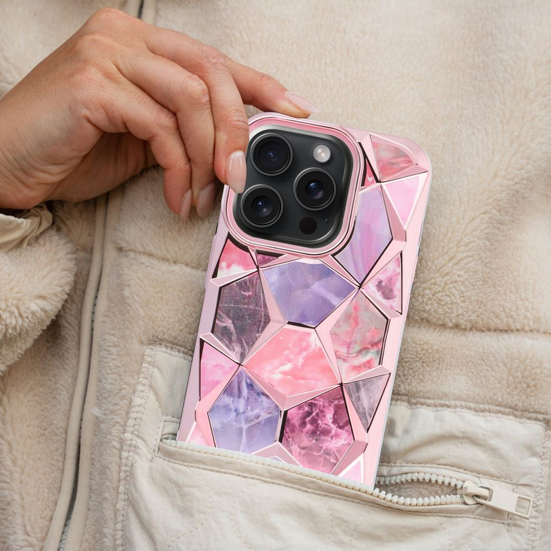 Futerał TWINKI do IPHONE 16 PLUS różowy