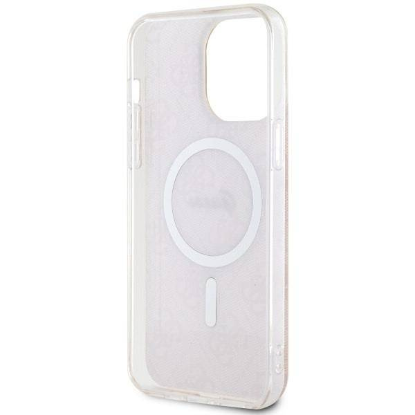 Guess GUHMP14XH4STP iPhone 14 Pro Max 6.7" pink/pink Hardcase 4G MagSafe