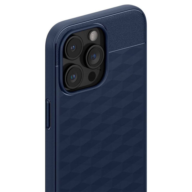 Case APPLE IPHONE 15 PRO MAX Caselogy Parallax Mag MagSafe navy blue