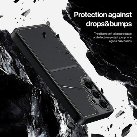 DUX DUCIS Rafi II Mag - etui back cover z podstawką kompatybilne z MagSafe do Samsung S24
