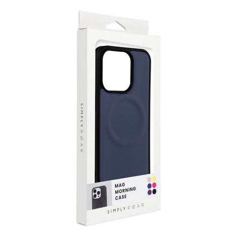 Futerał Roar Mag Morning Case - do iPhone 14 Plus Granatowy