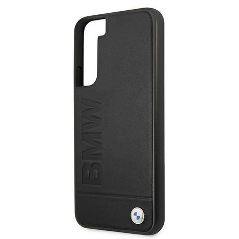 Case BMW BMHCS22MSLLBK S22 + S906 black / black hardcase Signature Logo Imprint