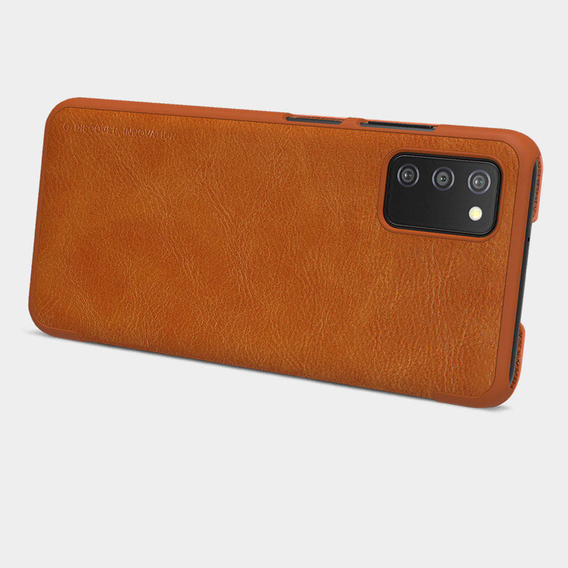 Nillkin Qin original leather case cover for Samsung Galaxy A03s black