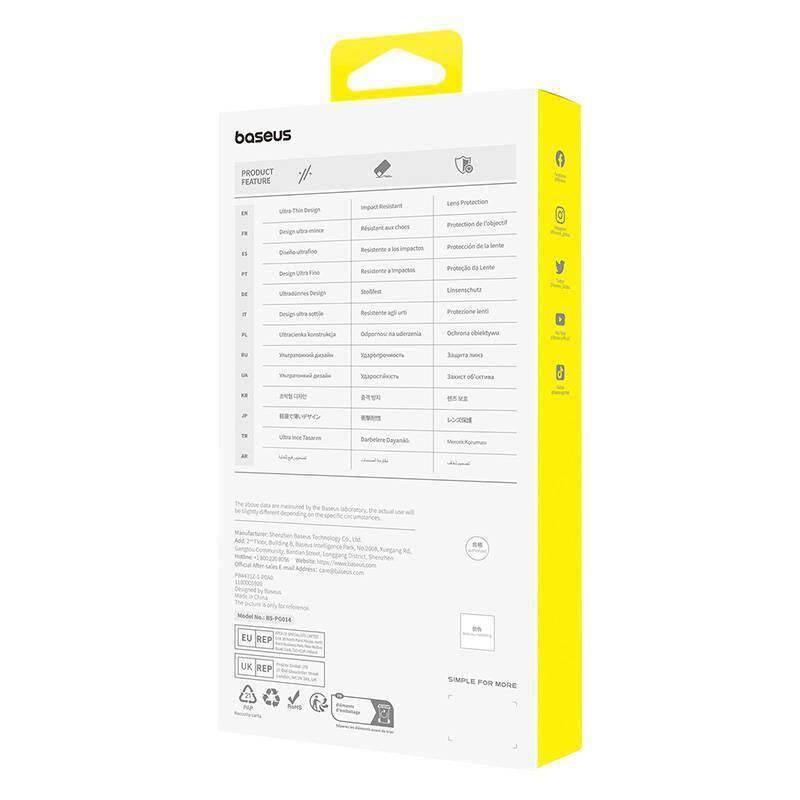 Etui APPLE IPHONE 15 PRO MAX Baseus CyberLoop Series czarne