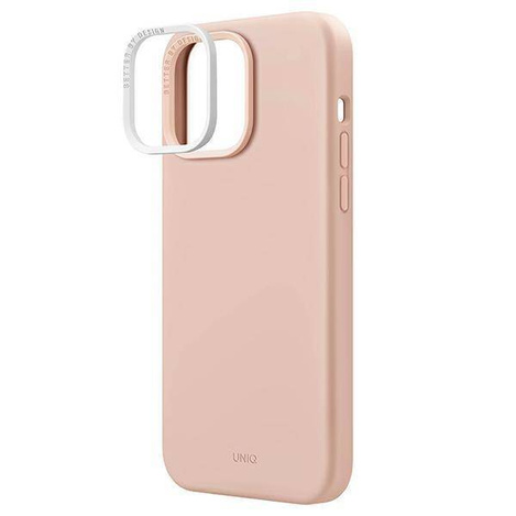 Uniq case Lino Hue iPhone 14 Pro 6.1&quot; Magclick Charging pink/blush pink
