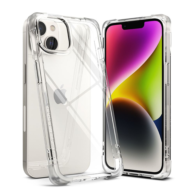 Etui IPHONE 14 PLUS Ringke Fusion Bumper transparentne