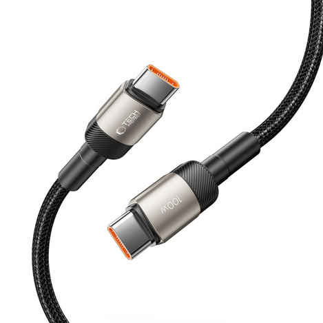 Kabel USB Typ - USB Typ C PD100W / 5A 2m Tech-Protect UltraBoost EVO tytanowy
