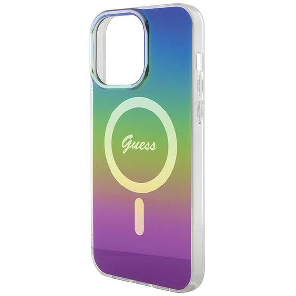 Guess IML Iridescent MagSafe - Etui iPhone 15 Pro Max (kolorowy)