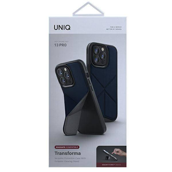 Uniq Hülle Transforma iPhone 13 Pro / 13 6.1 "blau / elektrisch blau MagSafe