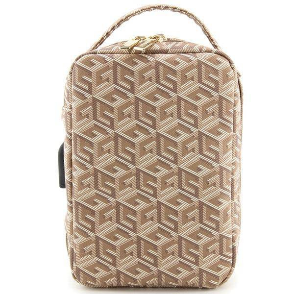 Torba Guess GCube Stripes - brązowa