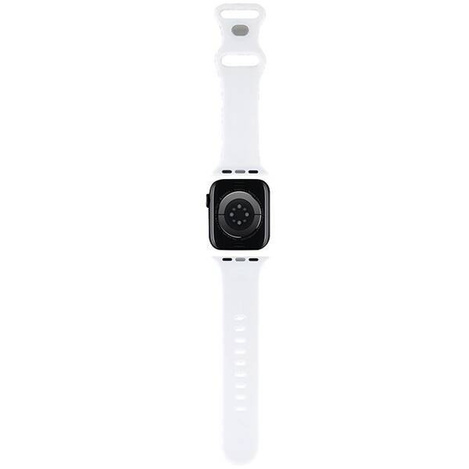 Hello Kitty Silikon Heads & Stripes Armband für Apple Watch 38/40/41 mm – Schwarz