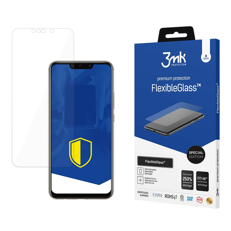 Szkło hybrydowe 3MK FLEXIBLE HUAWEI MATE 20 LITE