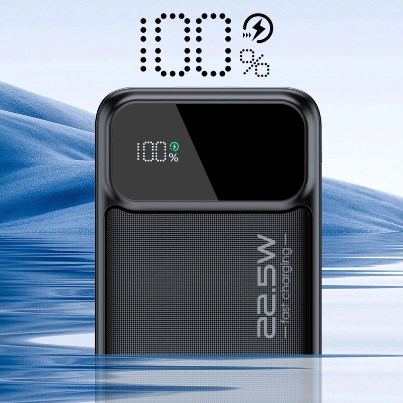 Powerbank Choetech B729 20000mAh 22.5W PD USB-A / USB-C - czarny