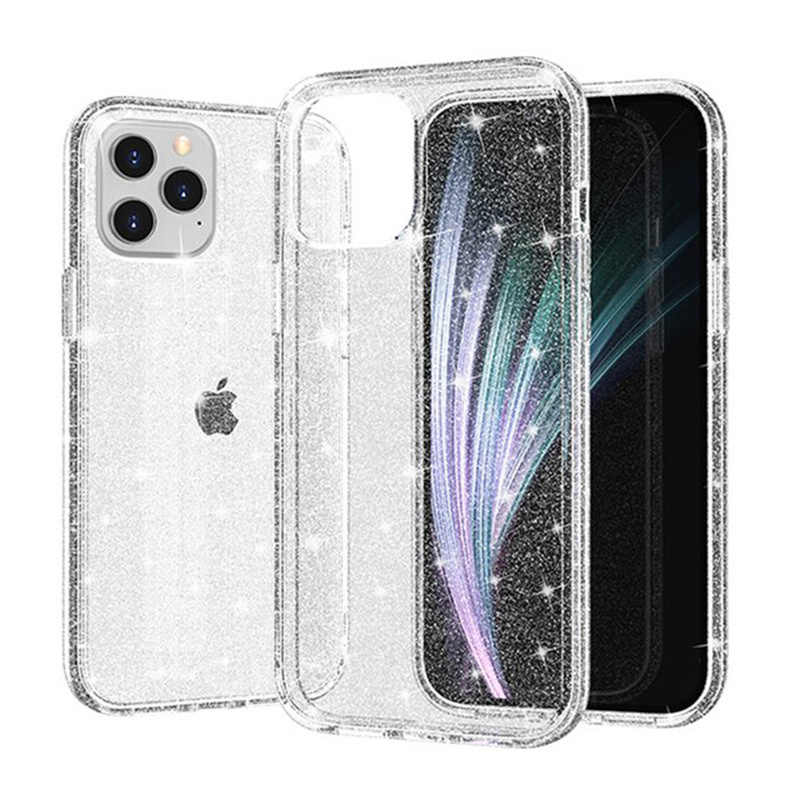 Crystal Glitter Case do Xiaomi Redmi Note 11 Pro/Note 11 Pro 5G Srebrny