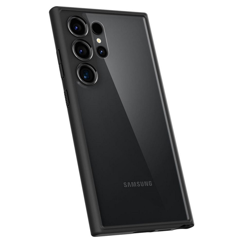 Etui Spigen Ultra Hybrid na Samsung Galaxy S24 Ultra - czarny mat