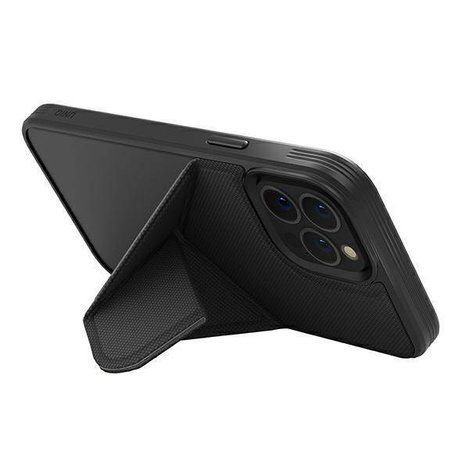 Uniq Hülle Transforma iPhone 14 Plus 6,7" Magclick Charging Schwarz/Ebenholzschwarz