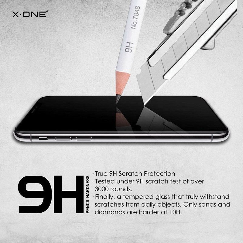 Szkło hartowane X-ONE Full Cover Extra Strong Matowe - do iPhone 15 Pro (full glue) czarny