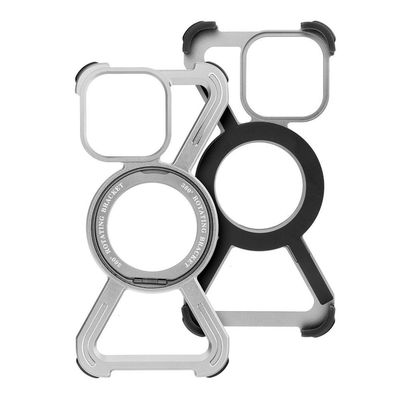 Futerał TITANIUM Escort do IPHONE 15 PRO MAX srebrny