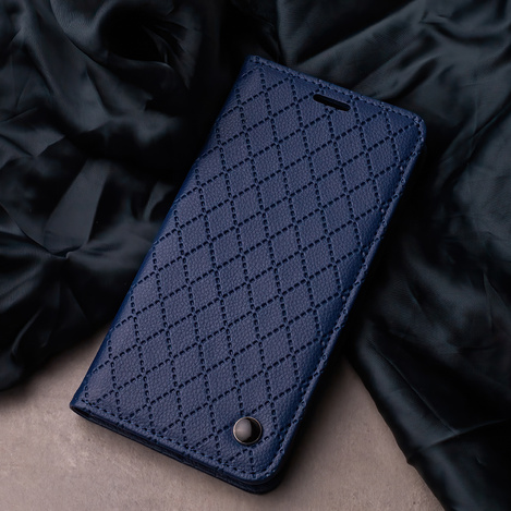 Etui Smart Caro do Motorola Moto G54 5G granatowe