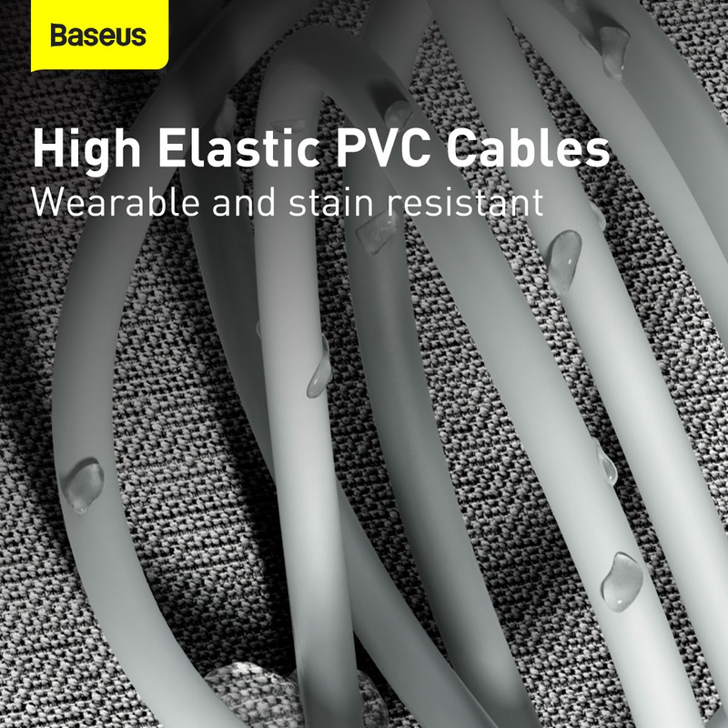 Baseus 2x kabel USB Typ C - Lightning szybkie ładowanie Power Delivery 20 W 1,5 m biały (TZCATLZJ-02)
