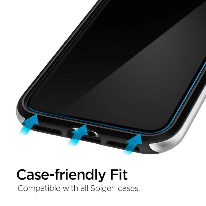 Szkło Hartowane Spigen Alm Glas.Tr Slim 2-Pack Iphone 11
