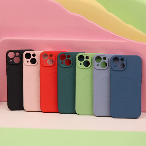 Etui do iPhone 14 Pro czarne MagSafe + Szkło