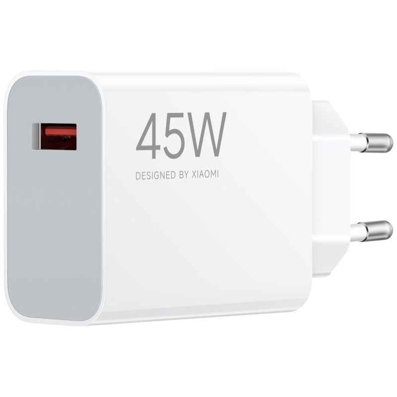 XIAOMI oryginalna ładowarka sieciowa USB A QC3.0 3A 45W MDY-17-EF biała bulk