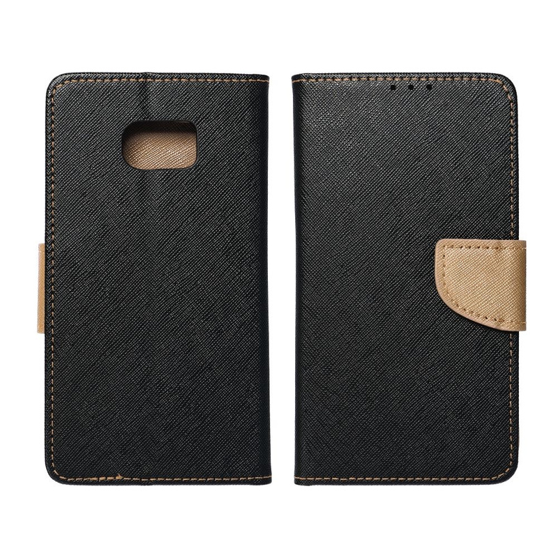 Kabura FANCY Book do SAMSUNG S25 Plus czarno złoty