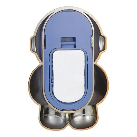 Stojak na telefon ASTRONAUTA - naklejany - niebieski