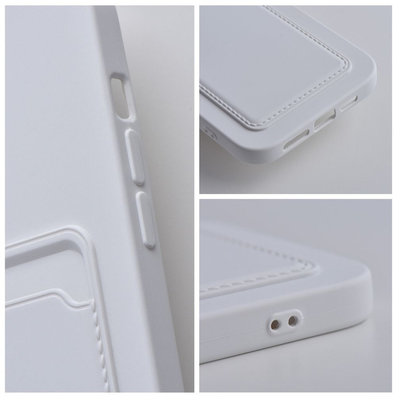 Futerał CARD CASE do SAMSUNG A34 5G biały