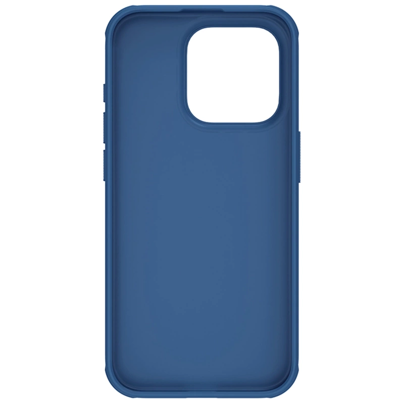 Nillkin Super Frosted Shield Pro verstärkte Hülle für iPhone 15 Pro – blau