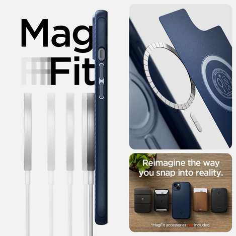 Spigen MAG RÜSTUNG IPHONE 14 PLUS MARINEBLAU