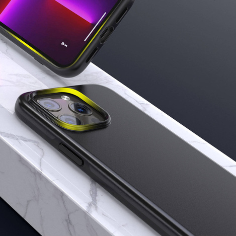 Choetech MFM Anti-drop case etui do iPhone 13 Pro czarny (PC0113-MFM-BK)