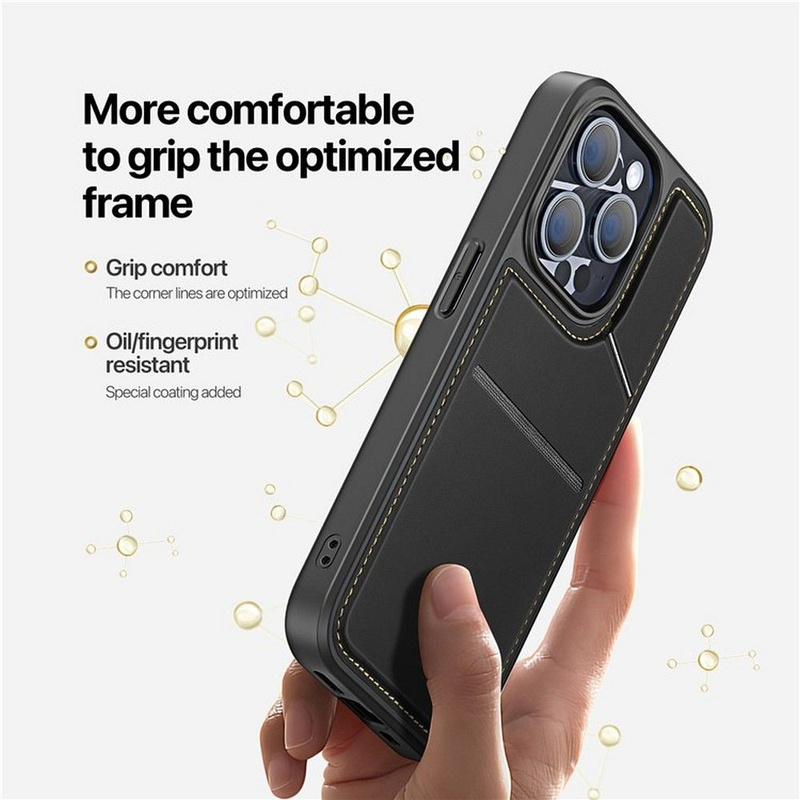 DUX DUCIS Rafi II Mag - etui back cover z podstawką kompatybilne z MagSafe do iPhone 14 Pro