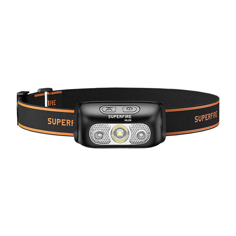 Latarka czołowa Superfire HL05-D, 110lm, USB