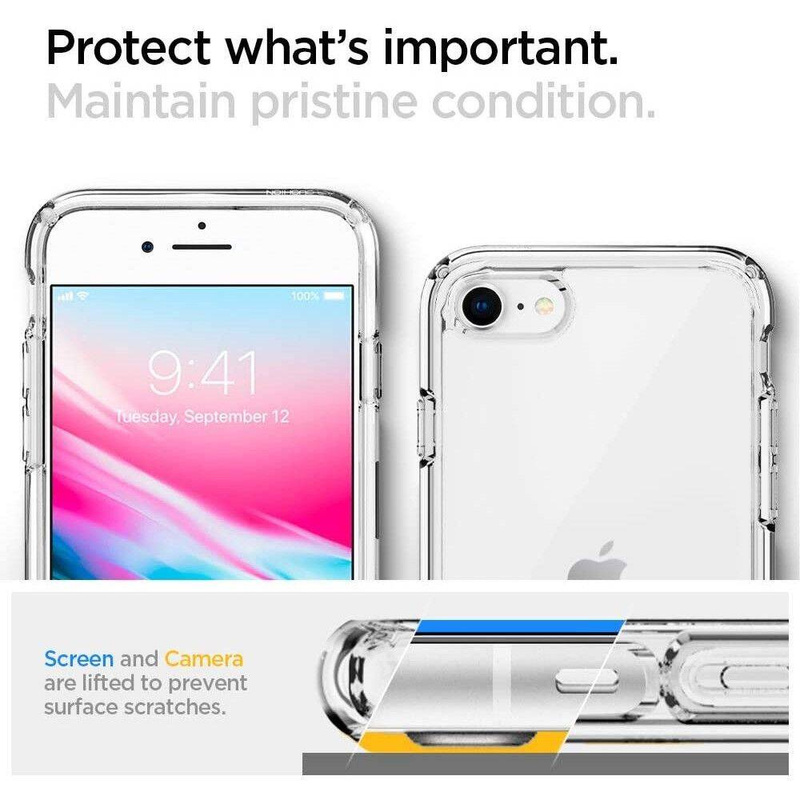 Etui Spigen Ultra Hybrid 2 Iphone 7/8 Crystal Clear