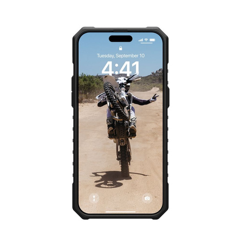 UAG Pathfinder Magsafe - Schutzhülle für iPhone 15 Pro Max (Silber)