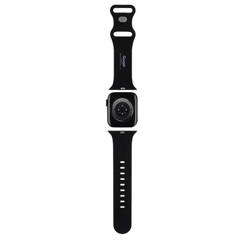 Hello Kitty Silikon-Kitty-Kopfband für Apple Watch 38/40/41 mm – Schwarz