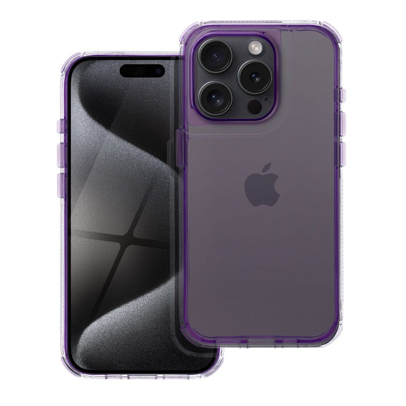 Futerał MATRIX CLEAR do IPHONE 11 jasnofioletowy