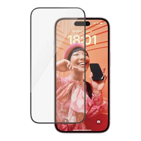 PanzerGlass Bundle 3in1 set transparent case + foil + camera cover for iPhone 15 Plus