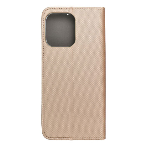 Kabura SMART CASE Book do MOTOROLA G75 złoty