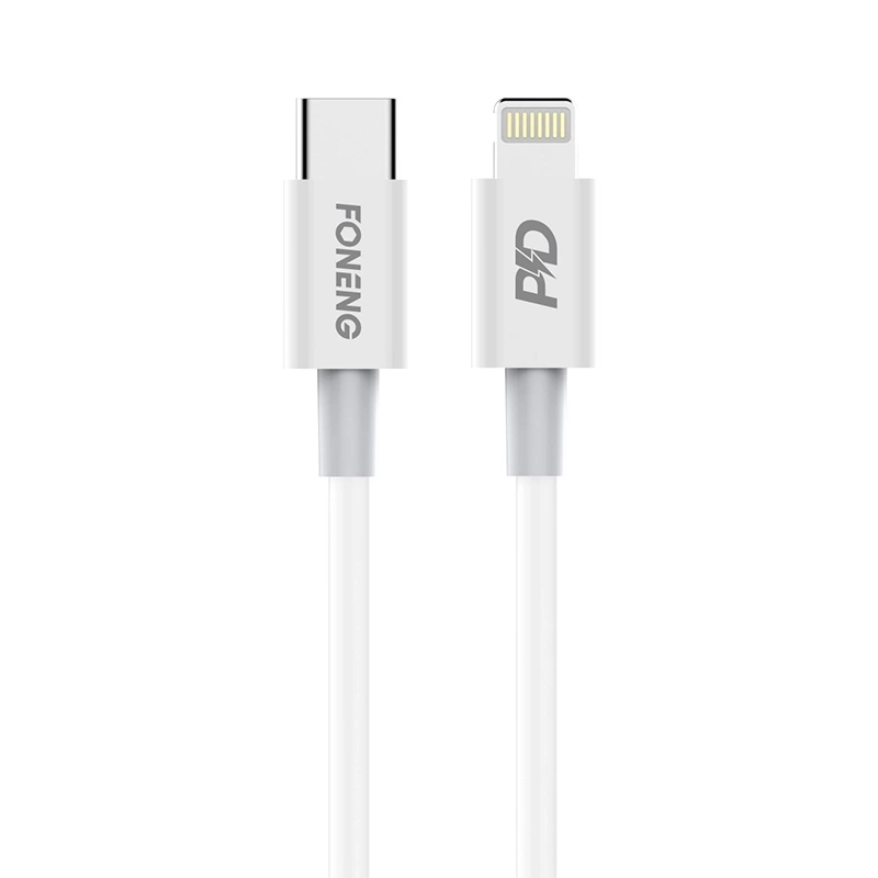 FONENG kabel X31 USB-C - Lightning PD 20W 2M Biały