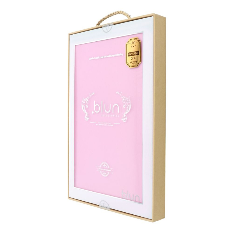 Uniwersalne etui / pokrowiec BLUN na tablet 11" różowy (UNT)