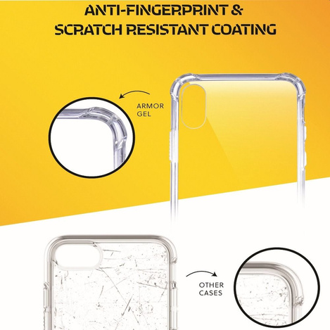 Futerał Armor Jelly Roar - do iPhone XR transparentny